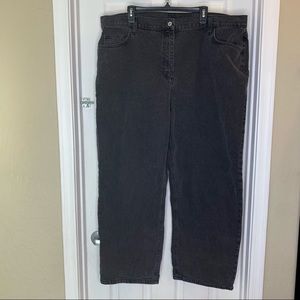 Collusion by ASOS Black Jeans High Rise Size 18
